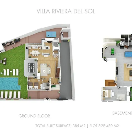 Vacation Marbella I Riviera Del Sol, Private Pool, Jacuzzi, Sauna, Gym, Cinema, Billiard, Walking Distance To The Villa